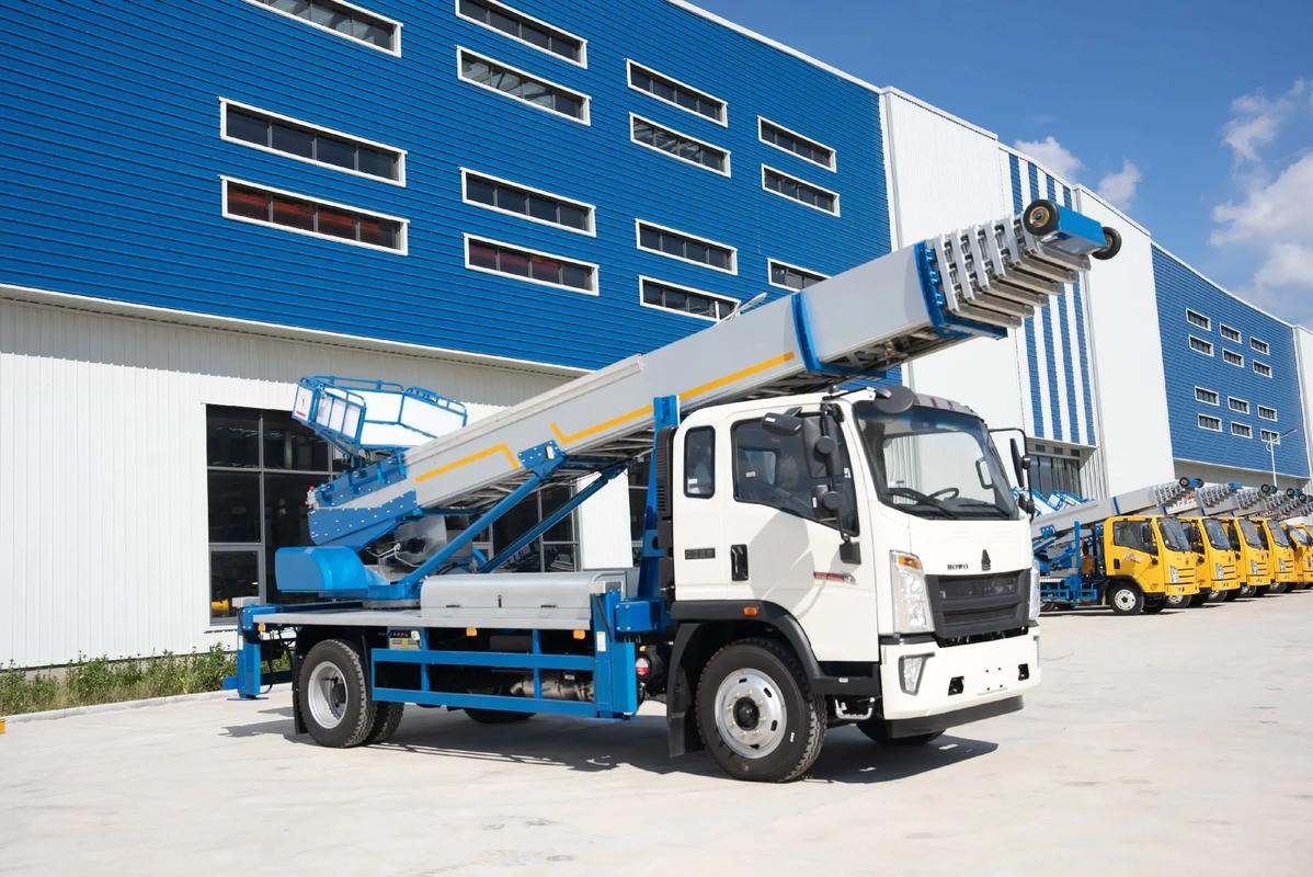 太湖县出租云梯车高空作业车 建筑垃圾搬运